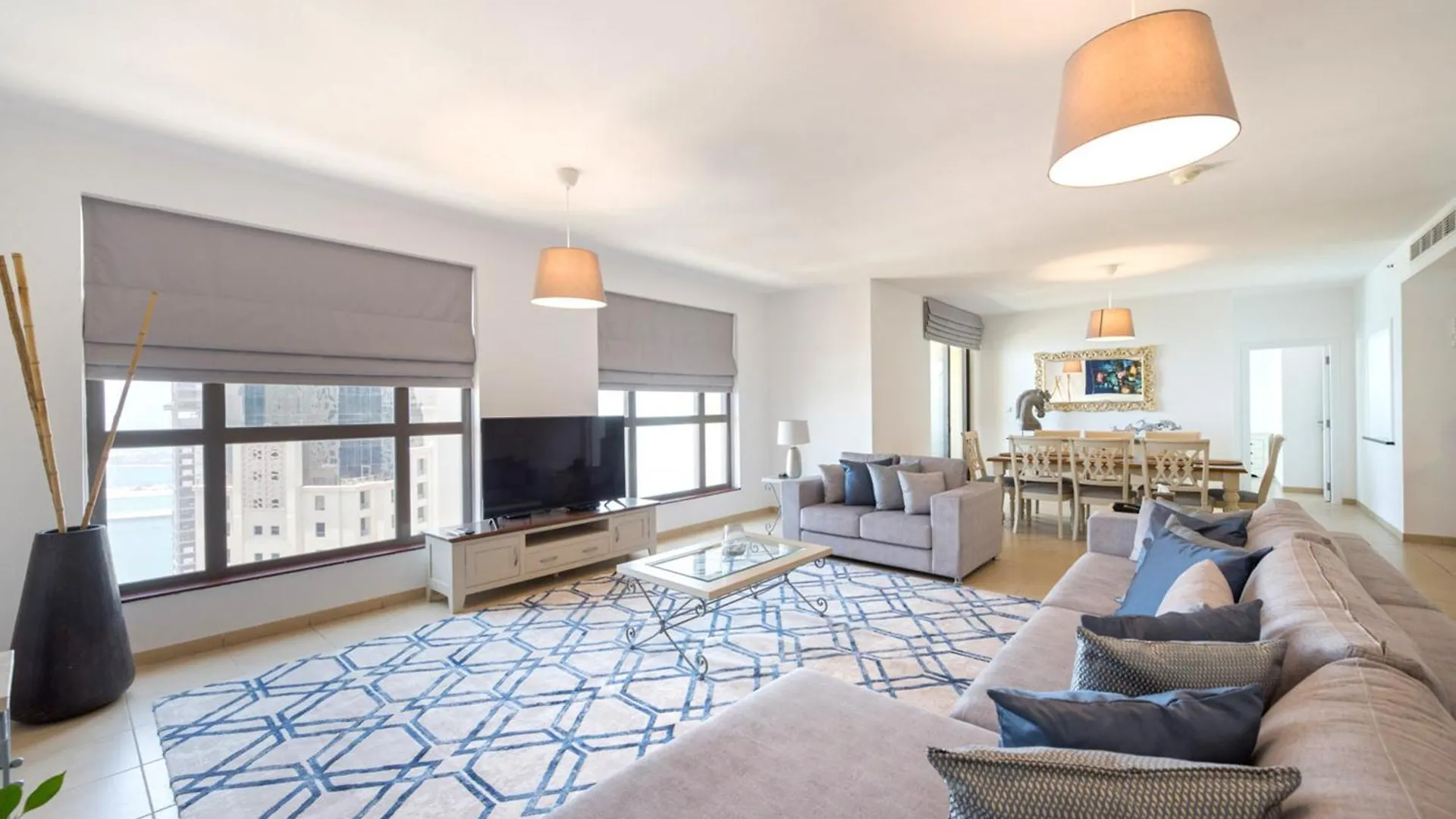 Stunning Marina & Sea View 4 Bedroom Apartment, Murjan 6 Jumeriah Beach Dubai